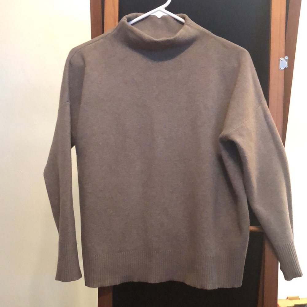Massimo Dutti Size Small Mock Neck Sweater